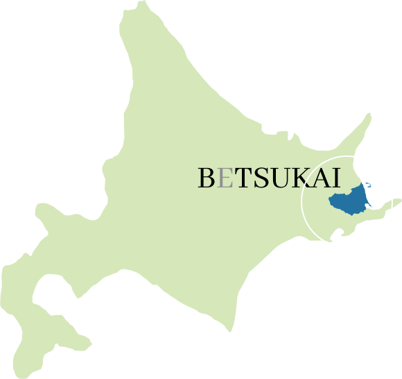 別海町の位置の図